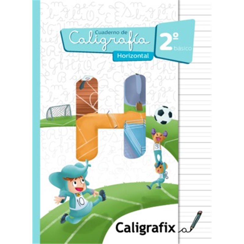 Caligrafix Cuaderno 2° Básico Horizontal