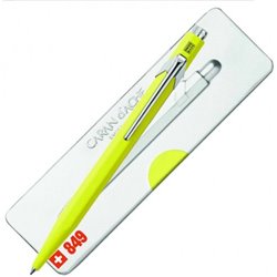 Boligrafo Amarillo Fluor Carandache