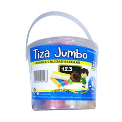 Tiza Jumbo Uti Guti Color 20un