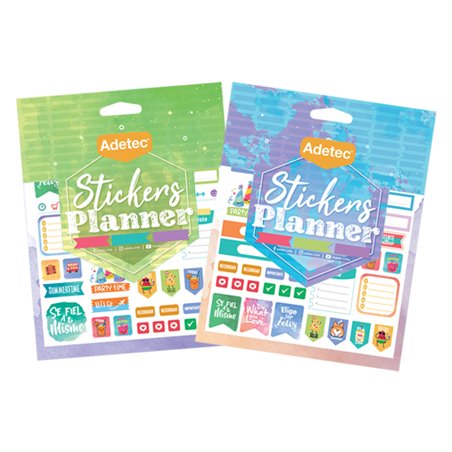 Block De Stickers Planner Y Travel Adetec