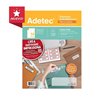 Adetec Etiqueta Ink-Jet Removible 10 Hojas 101 x 34 6708