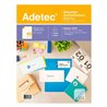 Adetec Etiqueta 35 x 35 Ink-Jet 06316