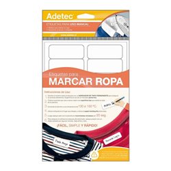 Etiquetas Para Marcar Ropa 63X25 Adetec