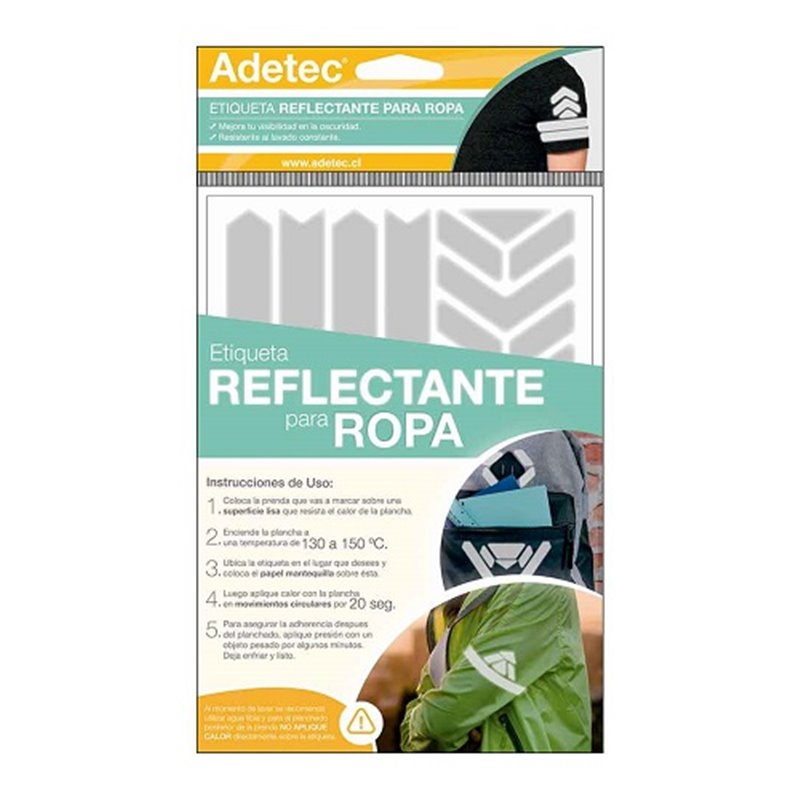 Etiquetas Reflectantes Para Ropa Adetec