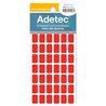 Adetec Etiqueta Fluores 11 x 17 Rojo