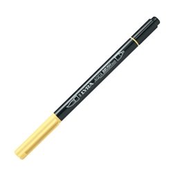 Brush Pen Aqua Doble Punta Light Yellow