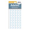 Adetec Caja Ojetillos Plástico Blanco