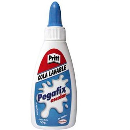 Cola Fría Pritt Lavable Pegafix Escolar 55 G