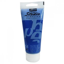 Acrilico Studio Azul Cobalto Opaco 100 Ml Pebeo