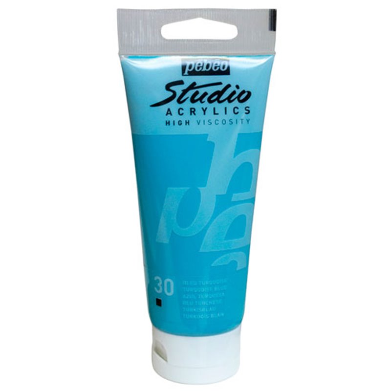 Acrilico Studio Azul Turqueza 100 Ml Pebeo