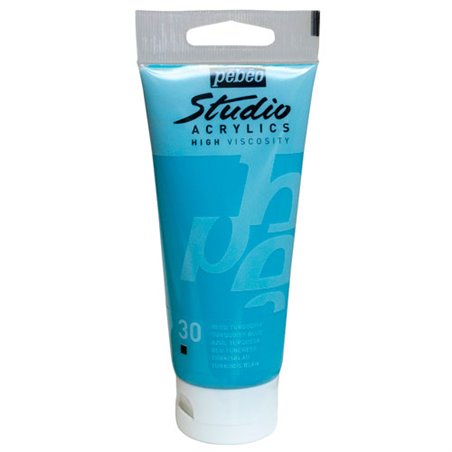 Acrilico Studio Azul Turqueza 100 Ml Pebeo