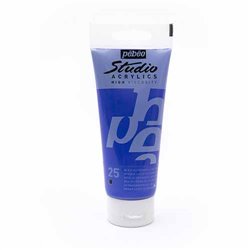 Acrilico Studio Azul Ultramar Claro 100 Ml Pebeo