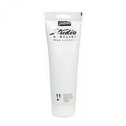 Acrilico Studio Blanco De Titanio 100 Ml Pebeo