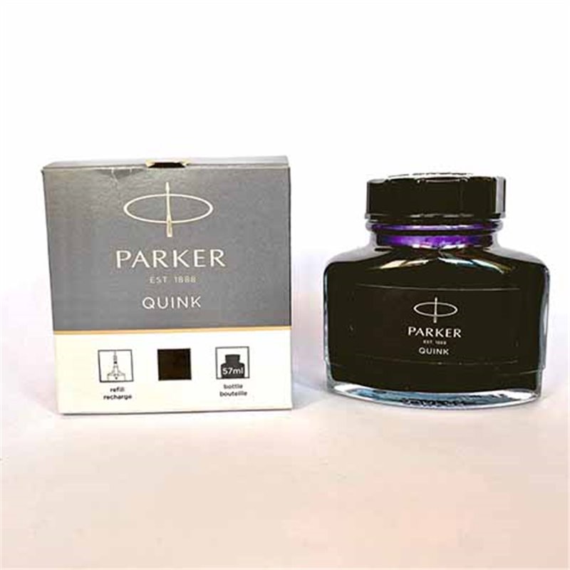 Frasco Tinta Negro Parker