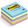 Post-It 654 Colores Pastel Reciclado 76X76  3M 75 Hojas