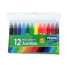 Plumon Dibujo Jumbo 12 Colores Torre