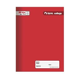 Cuaderno College 80 7Mm Liso Torre