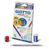 Lapices 12 Colores Stilnovo Borrable Giotto