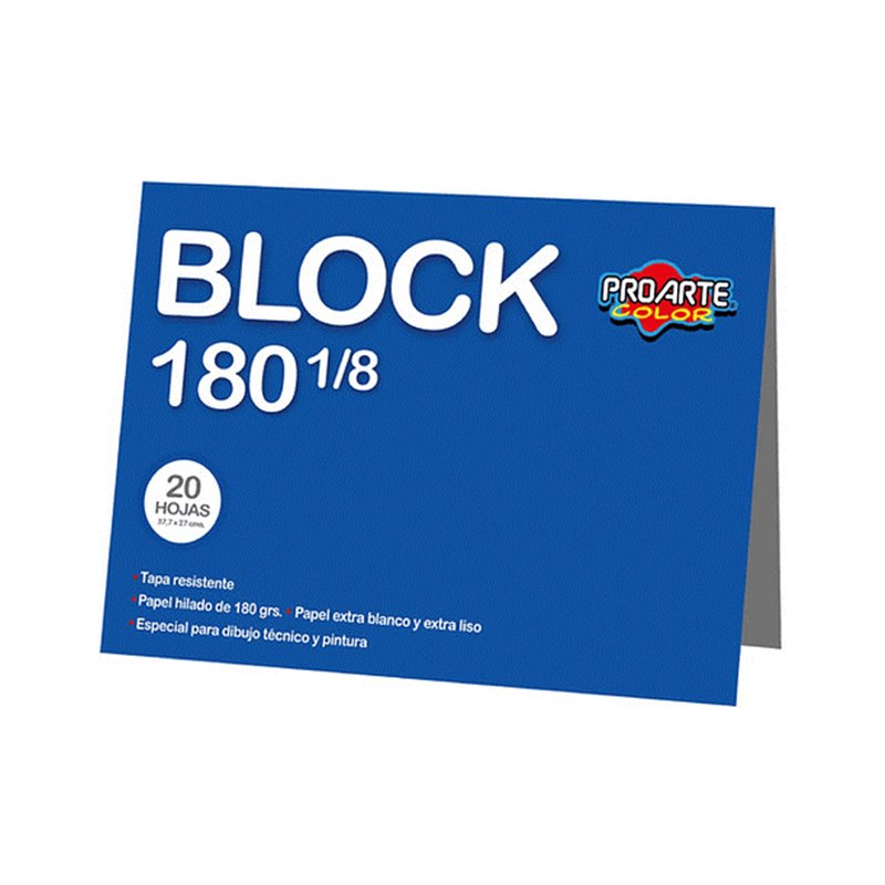 BLOCK 180  1/8 PROARTE