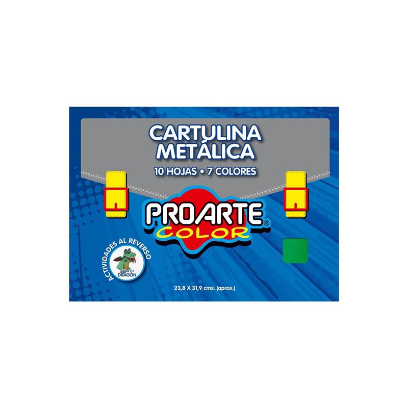 BLOCK CARTULINA METALICA PROARTE