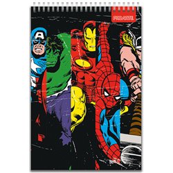 Croquera 16 X 21 Marvel 80 Hojas Proarte