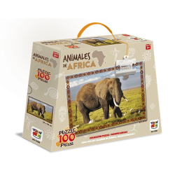 Puzzle 100 Piezas Animales...