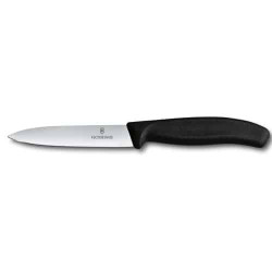 Cuchillo Verdura Puntiagudo Negro Mediano 67703 Victorinox