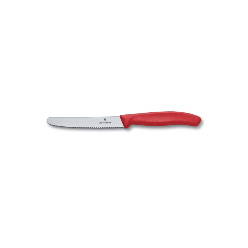 CUCHILLO DE MESA SWISS CLASSIC VICTORINOX ROJO