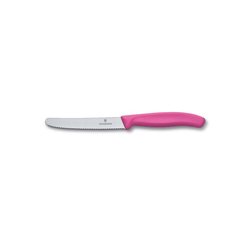 CUCHILLO DE MESA SWISS CLASSIC VICTORINOX ROSADO