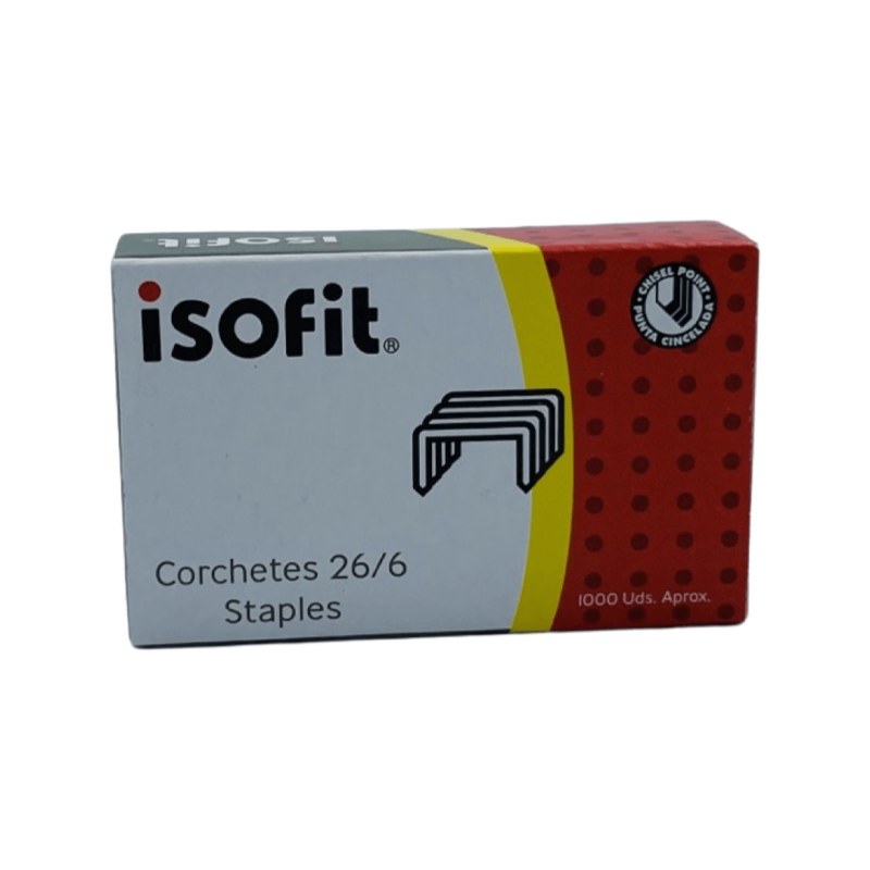 Corchetes 26/6 Isofit 1000 Un