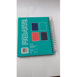 Cuaderno Chico Soft Touch Eva 120 Hjs 12X14,8 Proarte