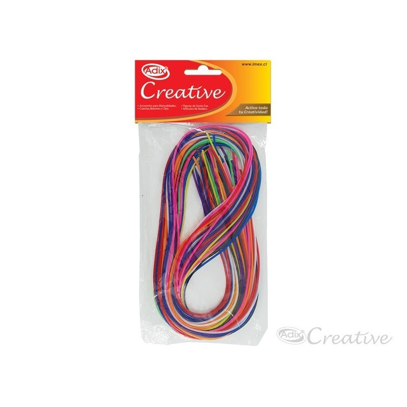 Cordel Plastico 80 Cm Surtido Colores  Creative