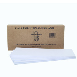 Tarjeton Americano Jose Soto 21 X 8.9