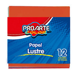 BLOCK PAPEL LUSTRE 10X10 PROARTE