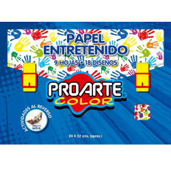 BLOCK PAPEL ENTRETENIDO PROARTE