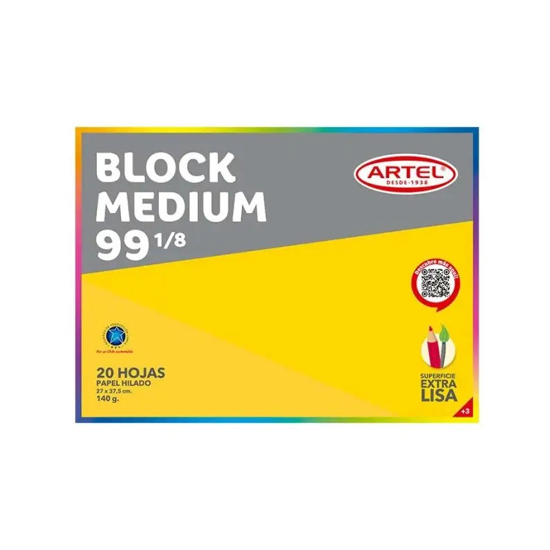 BLOCK MEDIUM 99 1/8  ARTEL