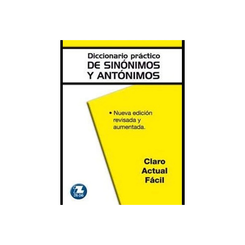 Diccionario Sinonomos-Antonimo Zig Zag