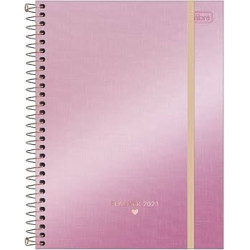 Agenda Planner West Village Metalizado Espiral M7 Til