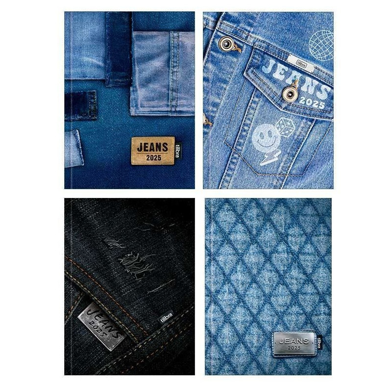 Agenda Jeans Empastada 2025 / Tilibra