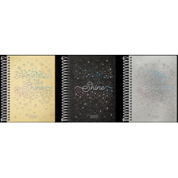 AGENDA SHINE ESPIRAL M4  2025 / TILIBRA