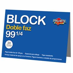 Block 1/4 99 Doble Faz Proarte