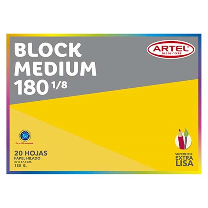 Block 1/8 180 Artel 38 X 27