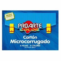 Proarte Bolso Carton Corrugado 6 Colores