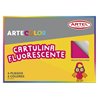 Block Cartulina Fluorescente 6 Colores Artel