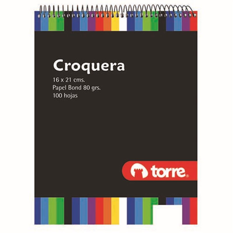 Croquera 16X21 Torre