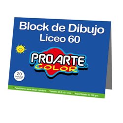 Proarte Block Liceo 26.5 20 Hjs