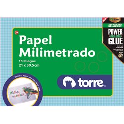 Bolsón papel milimetrado