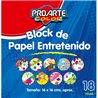 Proarte Block Papel Entretenido16X1618Hj