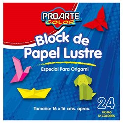 Papel lustre, color