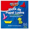 Papel lustre, color